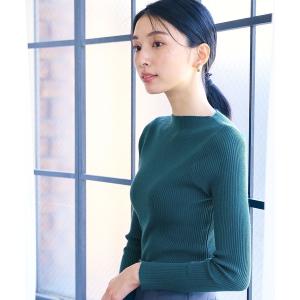 ニット ＼＼新色登場／／軽量ボートネックリブニット