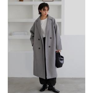 コート チェスターコート スリットロングチェスターコート