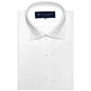 形態安定ノーアイロン ワイド 半袖ビジネスワイシャツ