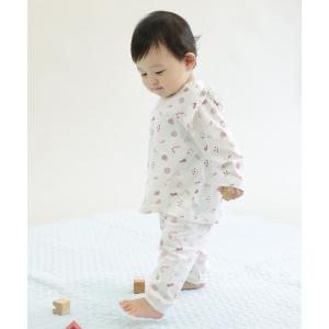 ルームウェア パジャマ ガールズベビー長袖ルームウェア