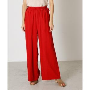 パンツ LINEN TOUCH LOOSE PANTS/リネンタッチルーズパンツ レディース