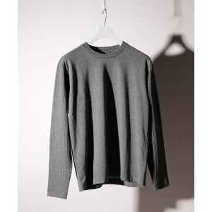 tシャツ Tシャツ ケーブルスリーブコンビネーションカットソー
