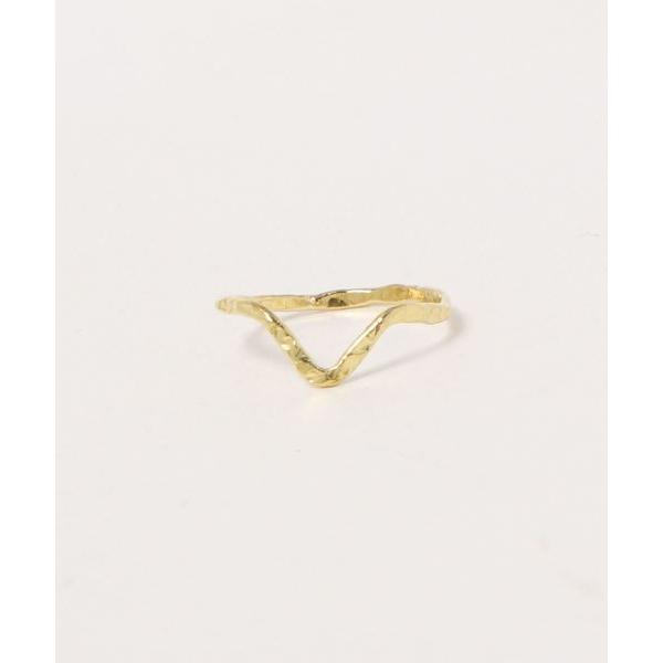 指輪 リング 「V＆SSS」mermaid deep V ring (brass） レディース