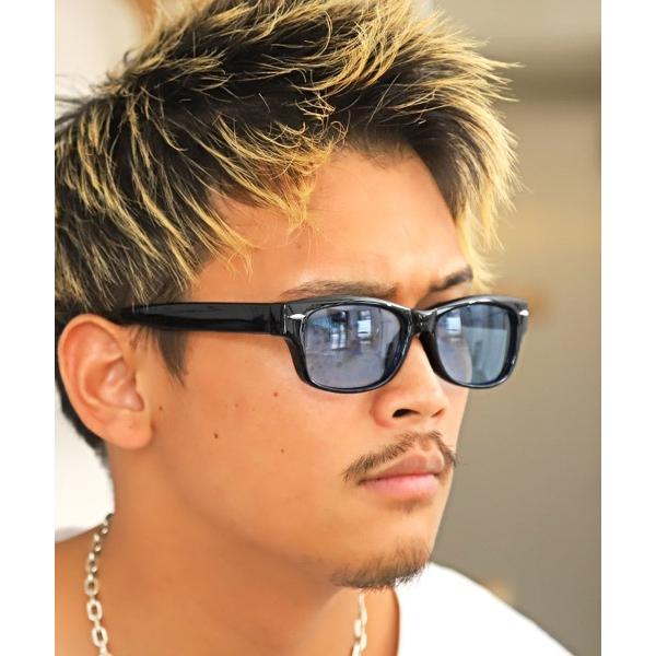 サングラス スクエアサングラス メンズ