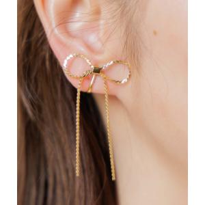 イヤリング スウィングリボンイヤリング レディースの買取情報