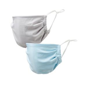 夏用冷感マスク2枚セット