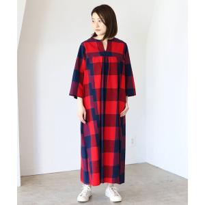 久留米 絣 の ワンピース