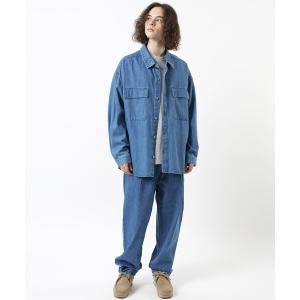 シャツ 「WEB限定セットアップ商品 / 11色展開」シェフシャツセットアップ / シェフシャツ＆シェフパンツ / ペイズリー / レオパード/ デニ