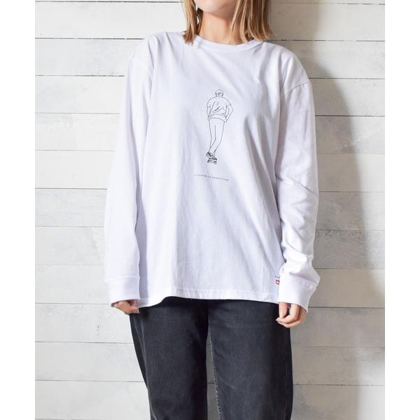 tシャツ 「69」「Naked Rust and other POEMS」手書きプリント　長袖カット...