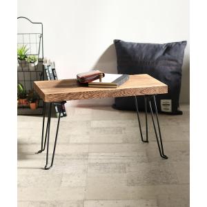 無印良品（MUJI） 家具 パイン材ローテーブル・折りたたみ式 幅80