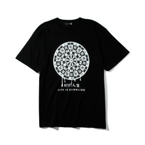 tシャツ Tシャツ メンズ 「8」「it」「SAMURAI CORE（サムライコア）」LIFE IS GAMBLING TEE｜zozo