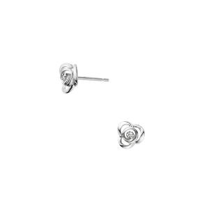 Vendome Aoyama ヴァンドーム青山　カローラピアス　K10WG ダイヤモンド カローラ ピアス AGAA1091 DI | Vendome