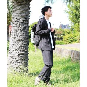 セットアップ WEB限定　スウェードタッチ トッパーカーディガン＋イージーパンツ