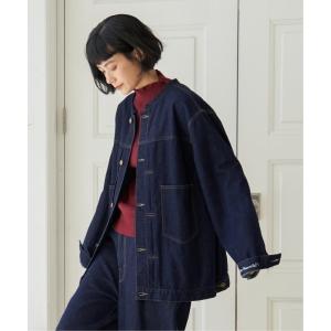 ジャケット Gジャン LBCデニムノーカラージャケット