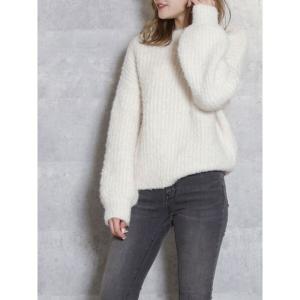 ニット ジュエリーボックスボトルニットトップス