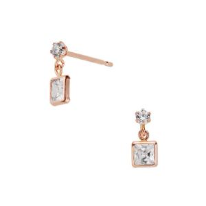 va vendome aoyama ピアス K10イエローゴールド キュービック