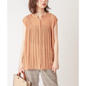 シャツ ブラウス 【WEB限定カラー有り】前後2WAYマジョリカプリーツブラウス