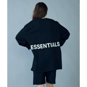 tシャツ Tシャツ メンズ FOG ESSENTIALS/エッセンシャルズ FOG BACK LOGO LS TEE ロゴロンT オーバーサイズ ビッ