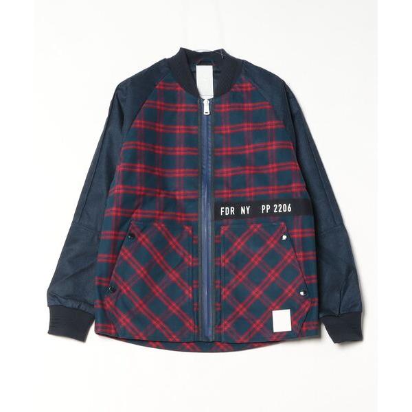 pコート ピーコート SPORTLAB コージーチェック ダブルジャケット メンズ