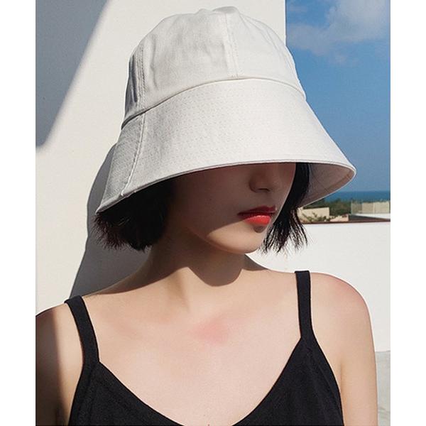 帽子 ハット シンプル 韓国 古着風 ストリート 無地 バケットハット y2k キャップ レディース...