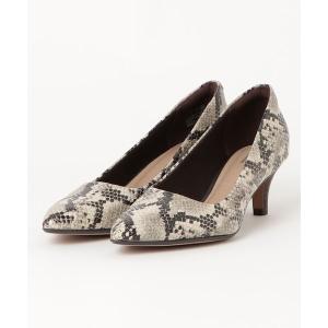 パンプス Linvale Jerica / リンベールジェリカ (トープスネークテキスタイル)