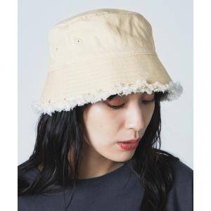 帽子 ハット レディース WEGO/フリンジバケットハット