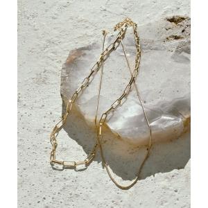 ネックレス スリムチェーン ２WAY チョーカー