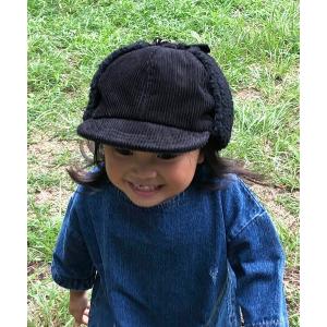 帽子 キャップ 「GRIN BUDDY / グリンバディ」キッズコーデュロイフライトキャップ / Kids Cod Boa Flight Cap