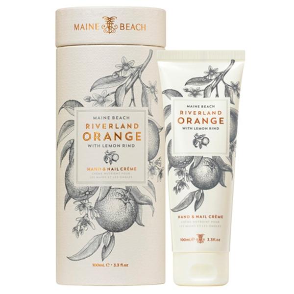 ハンドクリーム 「-MAINE BEACH-」爽やかな柑橘の香りで気分があがるリバーランドオレンジの...