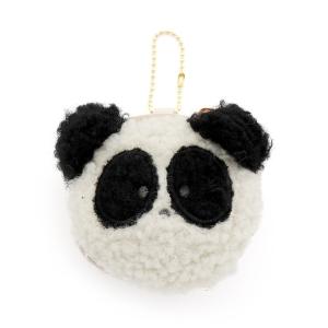 エコバッグ もこまるフレンズ ギンガムチェック ストライプ エコバッグ アニマルチャーム ECOBAG