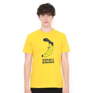 tシャツ Tシャツ ベーシックＴシャツ/ツッパリバナナ(イエロー)