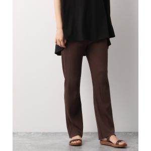 パンツ セルフ裾カットリブパンツ/893281