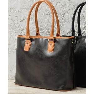トートバッグ バッグ 【AVANT】PUビジネストートバッグ