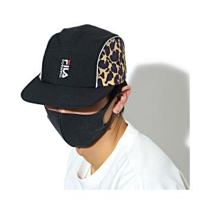 メンズ 帽子 キャップ CHARI＆CO × FILA URBAN LEOPARD 5 PANEL CAP キャップ 帽子｜zozo