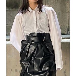 シャツ ブラウス レディース 「MELITTA BAUMEISTER」 BIG SLEEVE SHIRT｜zozo