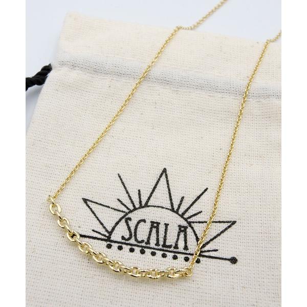 ネックレス 「SCALA/スカラ」チェーンネックレス レディース
