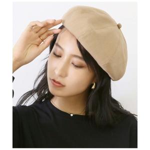 帽子 厚手ツイル地ベレー帽