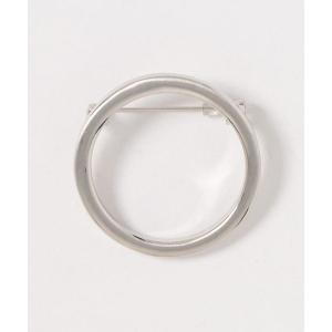 ブローチ シンプルラウンドブローチ