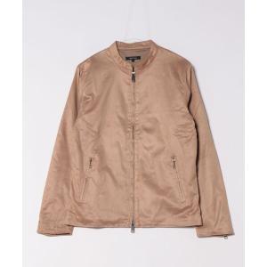 革ジャン ライダース フェイクスウェードシングルライダースジャケット メンズ レディース