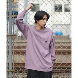 tシャツ Tシャツ メンズ 「BEN DAVIS/ベンデイビス」ポケットロンＴ　０７８００３６　しっかりとした肉厚生地　人気定番アイテムのロンTバージ｜zozo