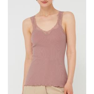 【Tuche（トゥシェ）】Dress Me/COTTON LACY タンクトップ