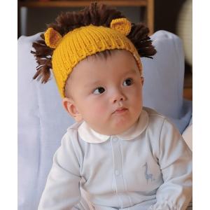 ニット帽 ニットキャップ 「ベビー」アニマルモチーフニット帽子 キッズ 子供 男の子 女の子