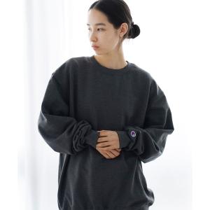 トレーナー スウェット Champion チャンピオン 無地 オーバーサイズ ビッグシルエット クルーネック スウェット トレーナー メンズ レディー