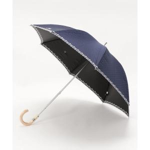 【新品】ラルフローレン　日傘　ドット　ポロポニー　刺繍　折りたたみ傘　大きめ 晴雨兼用折りたたみ日傘】ポロ ラルフ ローレン (POLO RALPH