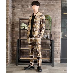 セットアップ 【2021】スウェットテーラードジャケット＆テーパードパンツ セットアップ