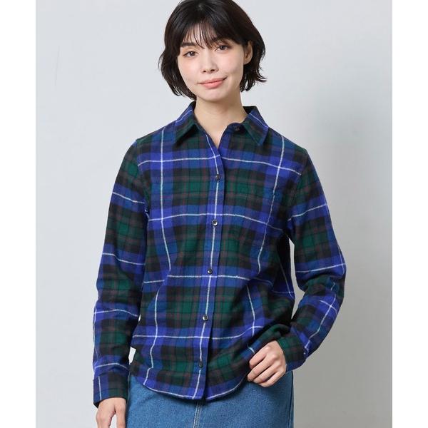 ブラウス シャツ スコッチ・プラッド・フランネル・シャツ ジャパン・フィット レディース