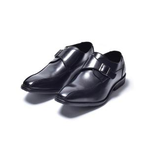 ビジネスシューズ シングルモンク ビジネスシューズ  / 防滑ソール メンズ