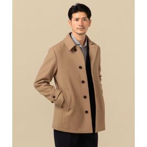 コート ピーコート SHIPS: スーパー160'S メリノウール メルトン シングル ピーコート