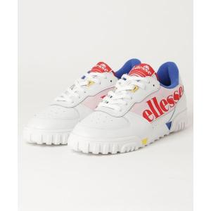 スニーカー ellesse エレッセ タンカー Tanker (W/RD)｜zozo