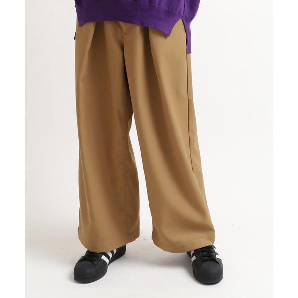 スラックス パンツ R3776 ワイドスラックス レディース